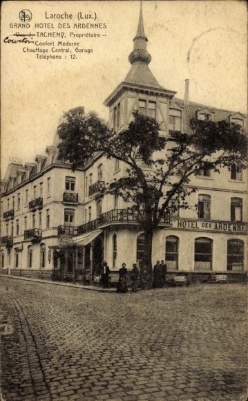Postcard Laroche La Roche en Ardennes Wallonia Luxembourg, Grand Hotel des Ardennes