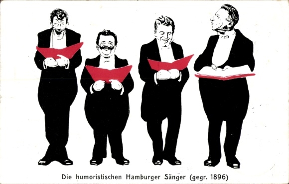 Zespół KP Humorous Hamburg Singers, założony w 1896 roku
