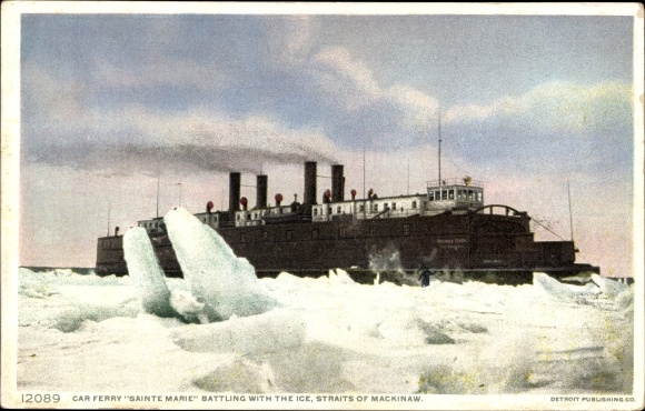 Ac Car Ferry Sainte Marie, Straits of Mackinaw