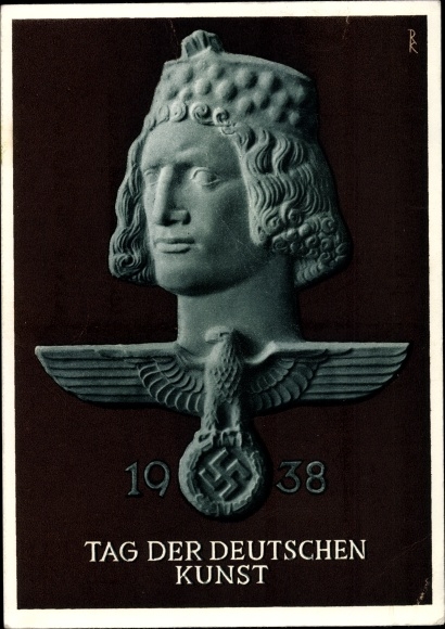 Ganzsachen Ak München, Tag der deutschen Kunst 1938