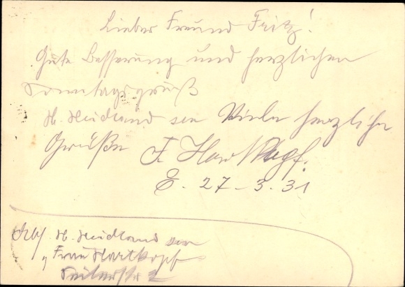 Postal stationery PC Upper Silesia, March 22nd, 1921 to 1931, coat of arms, 8 pfennigs