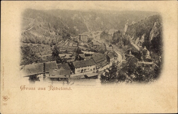 Postcard Rübeland Oberharz am Brocken, general view