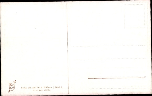Song Artist Postcard Boettcher, Hans, On the Swabian Railway, Picture 4