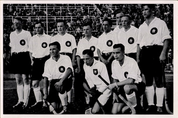 Collector's picture 1936 Olympics, German hockey team
