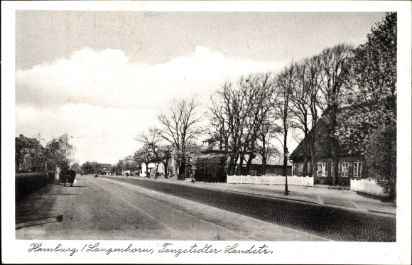 KP Hamburg Nord Langenhorn, widok na Tangstedter Landstrasse