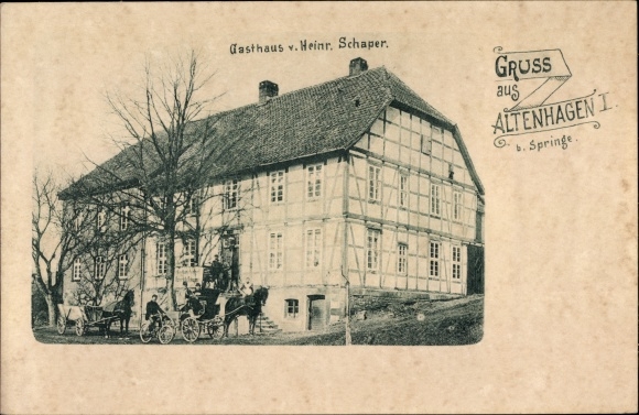 PC Altenhagen I Springe am Deister, inn by Heinr. Schaper