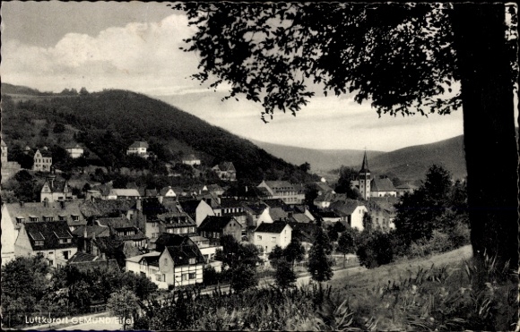 Postcard Gemünd Schleiden in the Eifel, general view