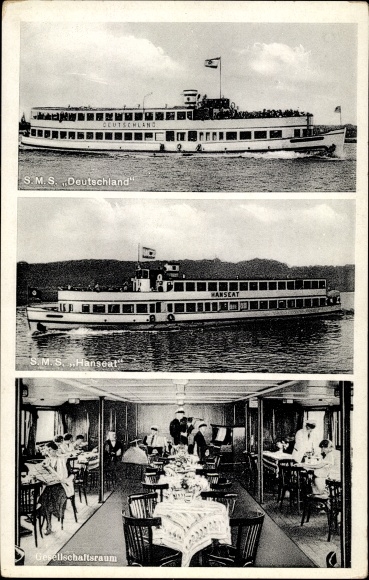 PC Weser steamer Germany, Hanseat, Otto WA Schreiber