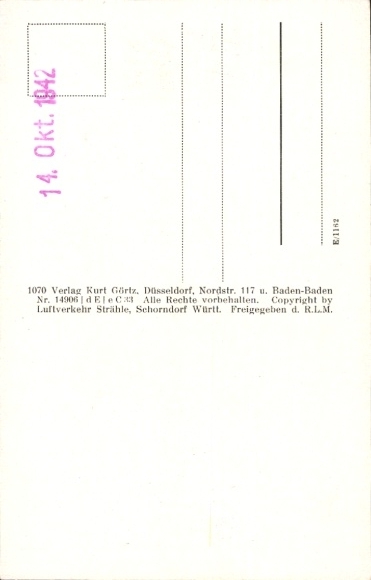 Postcard Söllingen Pfinztal am Kraichgau, aerial photograph
