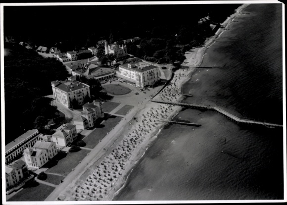 Photo Seaside resort Heiligendamm Bad Doberan, aerial photograph