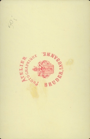 Cabinet photo Lausanne Canton of Vaud, 1881, Vue generale
