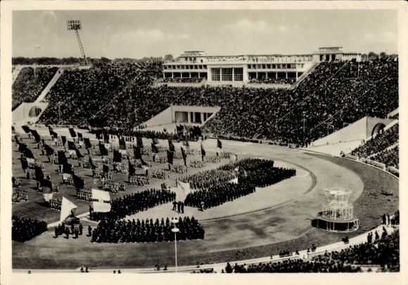 Ak Leipzig in Sachsen, Stadion der Hunderttausend