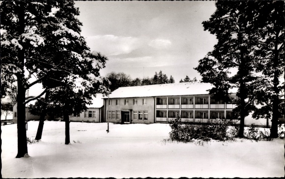 Postcard Gladenbach Hessen, training and convalescent home d. German Postal Union, House Blankenstein