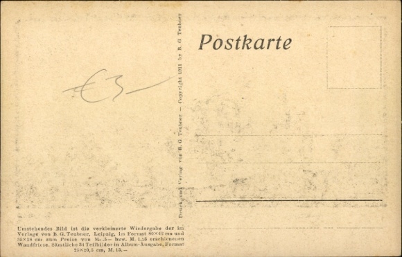 Paper cutting Postcard Diefenbach, Per aspera ad astra, part 23
