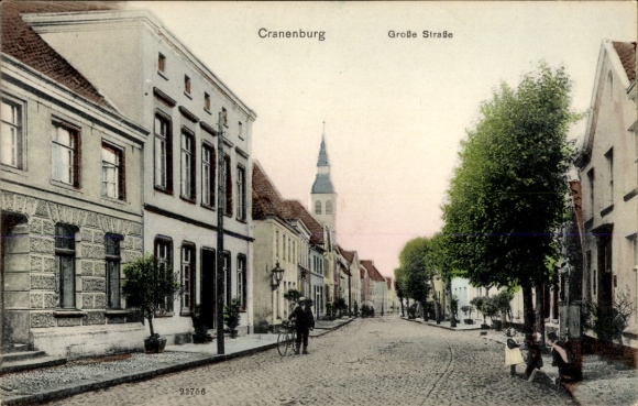 Postcard Cranenburg Kranenburg on the Lower Rhine, Große Straße