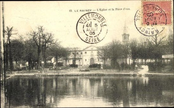 Set von 57 Ak von Le Raincy Seine Saint Denis, diverse Ansichten