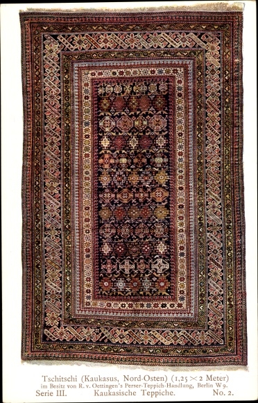 Ac Masterpieces of Oriental Knotting III 2, Caucasian Carpets, Tschitschi