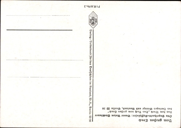 Artist PC Engelhardt Kyffhäuser, Otto, farmer Anton Steckbauer, VDA P 1 R 30 No. 2, From the Great Trek