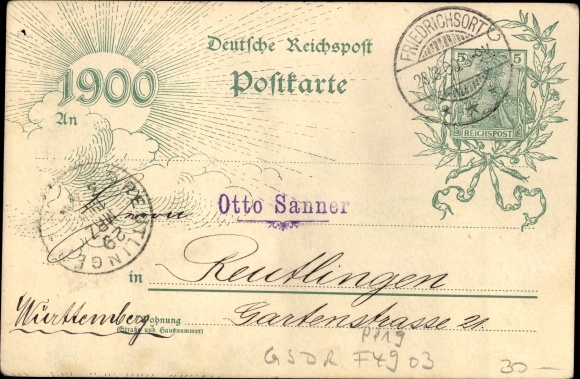 Postwaardestuk Ansichtkaart Hamburg Mitte Old Town, Alter Jungfernstieg, PP 19 F 49 03