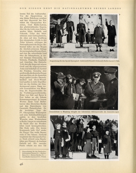 1936 Olympics Volume I collective picture album Reemtsma cigarettes, Hamburg-Bahrenfeld 1936