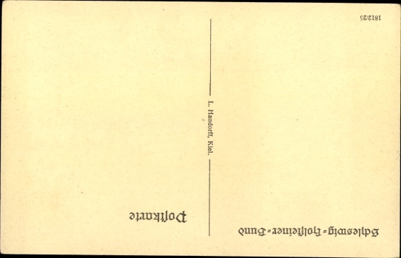 Artysta KP Zimmermann, Schleswig Holstein, Up Forever Undecorated, Schleswig Holsteiner Bund