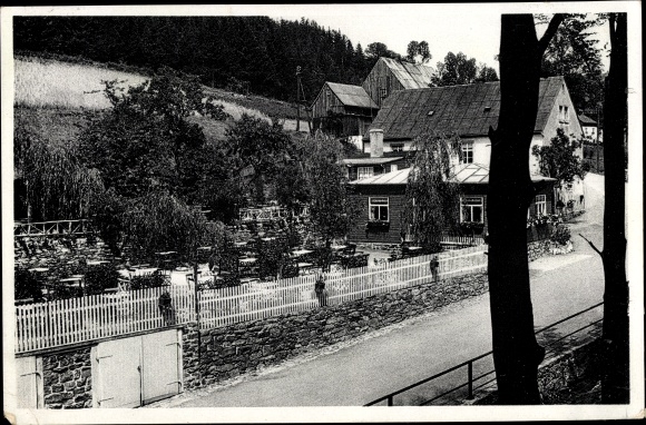 Postcard Schindelbach Großrückerswalde in the Ore Mountains, Schindelbachmühle