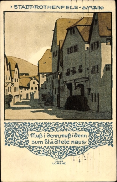 PC Rothenfels am Main in Lower Franconia Bavaria, Deutsches Quickbornhaus, Hans Lorenz