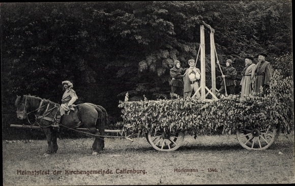 Postcard Katlenburg Lindau in Lower Saxony, home festival of the parish