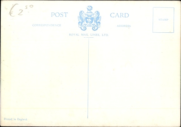 Ak stoomboot RMS Andes, Royal Mail Lines