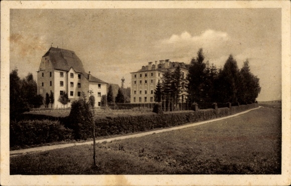 PC Schonstett Schonstätt Upper Bavaria, sanatorium, south view