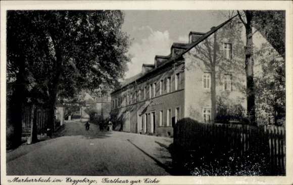 PC Raschau Markersbach in the Ore Mountains, Inn zur Eiche, Wilhelm Vogel Publishing House