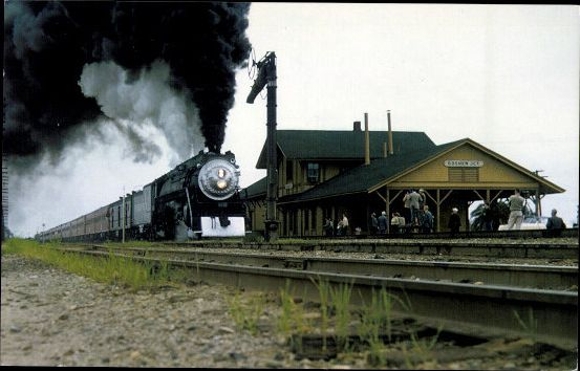 10 old Postcard various locomotives