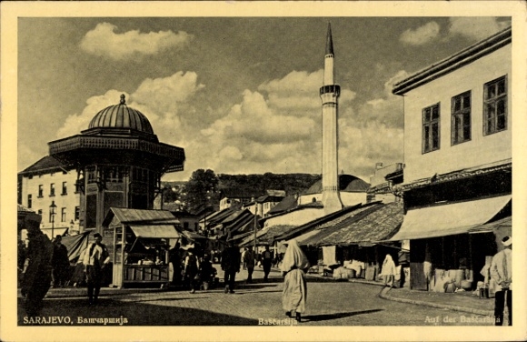 Ak Sarajevo Bosnien Herzegowina, Bascarsija