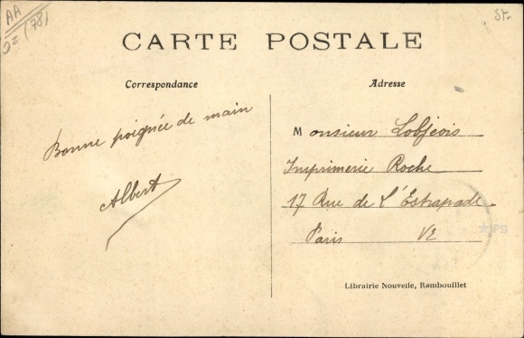 Postcard Rochefort en Yvelines, Ruins of the Old Castle