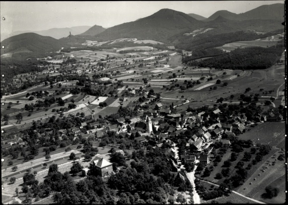 Photo Gossersweiler in the Palatinate, aerial photograph