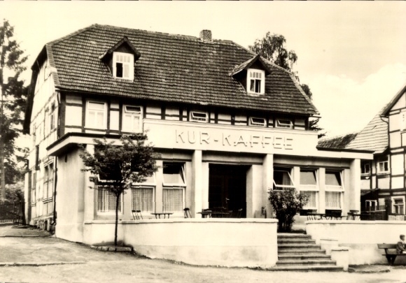 Ak Sülzhayn Ellrich im Harz Thüringen, Kur Kaffee