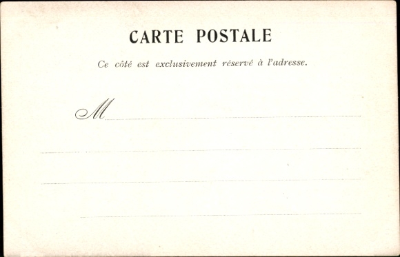 Artist Postcard Sirat, Le General Louis Andre, caricature, Dreyfus affair