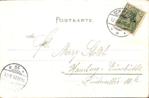 Postcard Bad Schwartau in Holstein, Riesebuschhalle