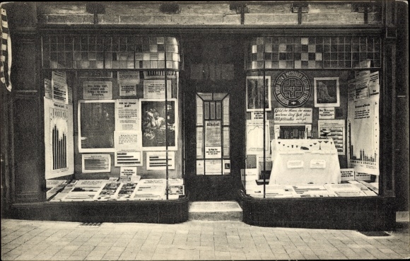 Postcard Blankenburg am Harz, exhibition against d. Abuse of alcoholic beverages, C. Bodenstein