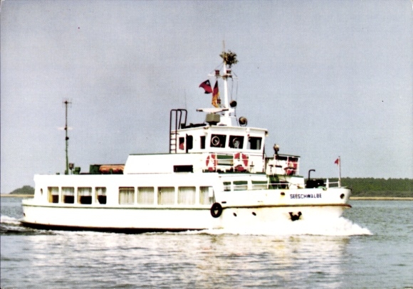 Ak MS Seeschwalbe, Witte Vloot Stralsund