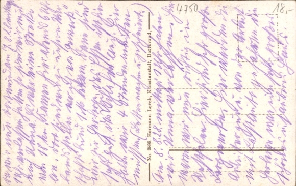 Postcard Königsborn Unna in the Ruhr area, parking garage, bathhouse, spa garden, saltworks, swan pond, grotto