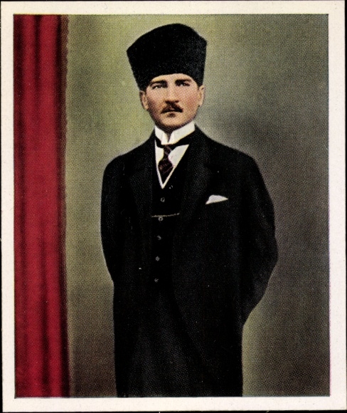 Collective picture The post-war period No. 95, November 1925, Kemal Pasha, Turkish army commander
