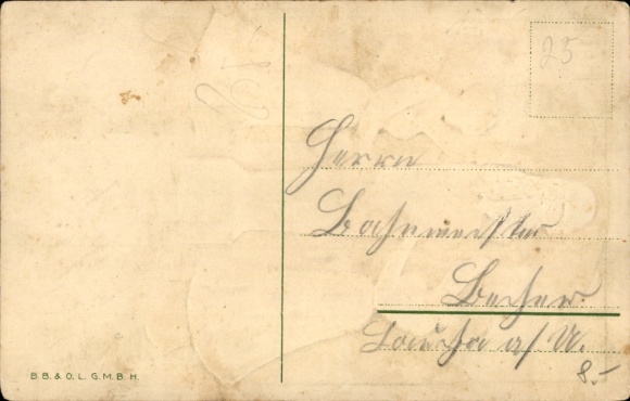 Embossed Chromo-Litho Women decorate Jahn's monument, Turnerkreuz, BB&OL