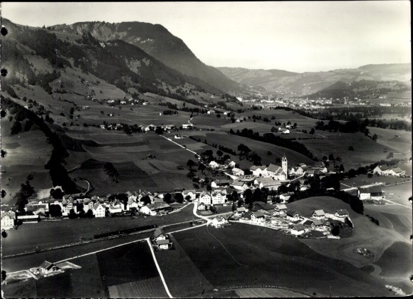 Ak Blaichach im Allgäu, Fliegeraufnahme