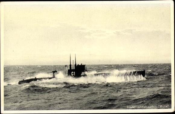 Ak Dänisches U-Boot, Undervandsbaadene Rota, C 1