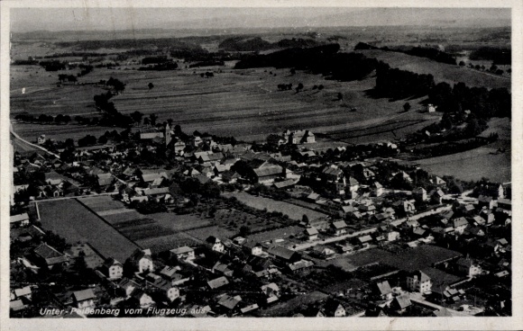 Ak Peißenberg in Oberbayern, Fliegeraufnahme