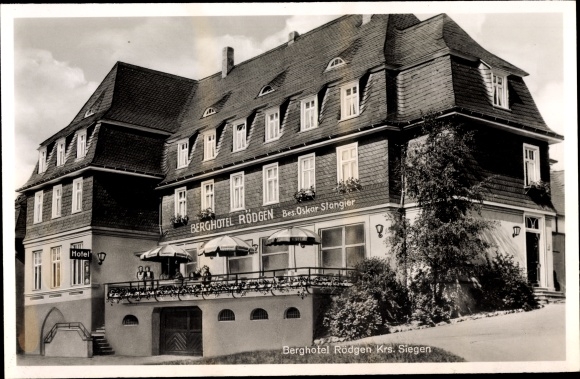 Postcard Rödgen Obersdorf Wilnsdorf Nordrhein Westfalen, Berghotel