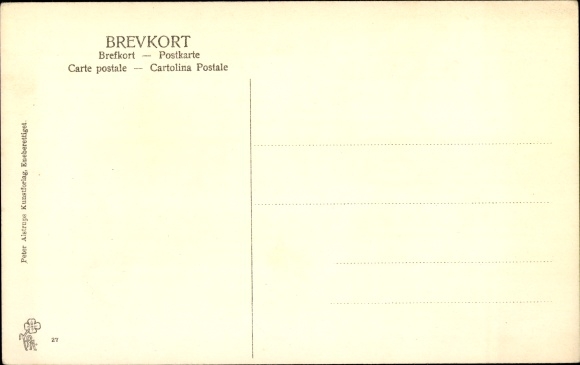 Postcard Amager Denmark, woman in Danish costume, portrait