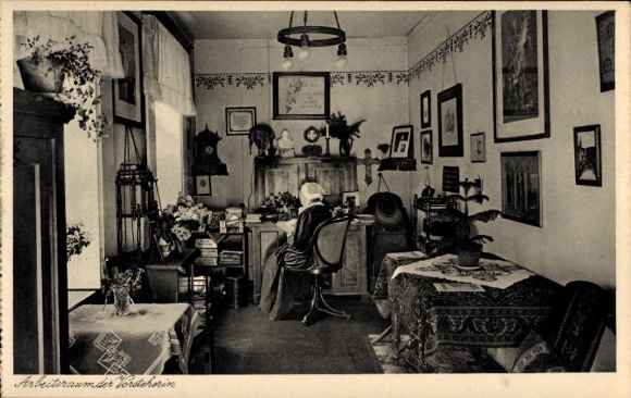 PC Berlin Prenzlauer Berg, Marthashof, housekeeping school, headmistress's study