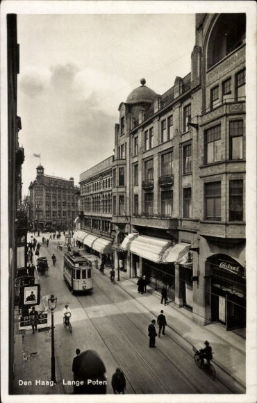 Postcard The Hague The Hague South Holland, Lange Poten